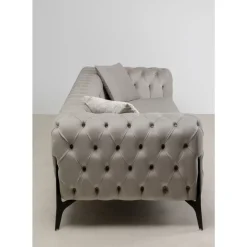 KARE Design Sofa Bellissima 3-Sitzer Beige 240Cm- Sofas & Couches