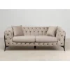 KARE Design Sofa Bellissima 2-Sitzer Velvet Beige 200Cm- Sofas & Couches