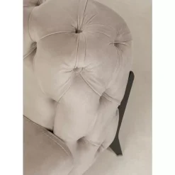 KARE Design Sofa Bellissima 2-Sitzer Velvet Beige 200Cm- Sofas & Couches