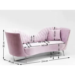 KARE Design Sofa Cabaret 3-Sitzer- Sofas & Couches