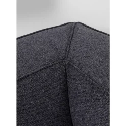 KARE Design Sofa Cubetto 3-Sitzer Dunkelgrau 220Cm- Sofas & Couches