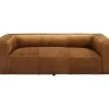 KARE Design Sofa Cubetto 3-Sitzer Velvet Braun- Sofas & Couches