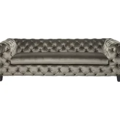 KARE Design Sofa Desire 3-Sitzer Khaki- Sofas & Couches