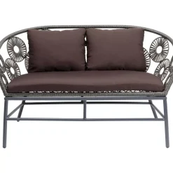 KARE Design Sofa Ibiza Braun- Outdoormöbel
