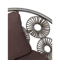 KARE Design Sofa Ibiza Braun- Outdoormöbel