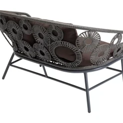 KARE Design Sofa Ibiza Braun- Outdoormöbel