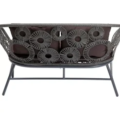 KARE Design Sofa Ibiza Braun- Outdoormöbel