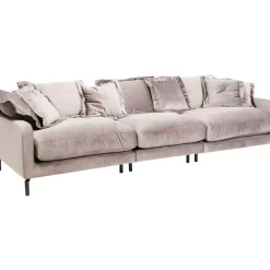 KARE Design Sofa Lullaby 3-Sitzer Taupe- Sofas & Couches