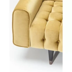 KARE Design Sofa Milchbar 3-Sitzer Velvet Honey- Sofas & Couches