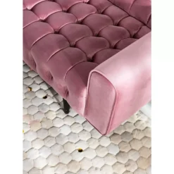 KARE Design Sofa Milchbar 3-Sitzer Velvet Rose- Sofas & Couches