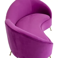 KARE Design Sofa Night Fever 3-Sitzer Lila- Sofas & Couches