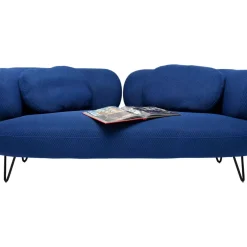 KARE Design Sofa Peppo 2-Sitzer Blau 182Cm- Sofas & Couches
