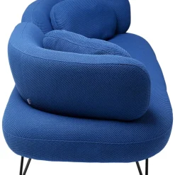 KARE Design Sofa Peppo 2-Sitzer Blau 182Cm- Sofas & Couches