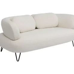 KARE Design Sofa Peppo 2-Sitzer Weis 182Cm- Sofas & Couches