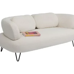 KARE Design Sofa Peppo 2-Sitzer Weis 182Cm- Sofas & Couches