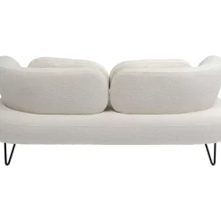 KARE Design Sofa Peppo 2-Sitzer Weis 182Cm- Sofas & Couches