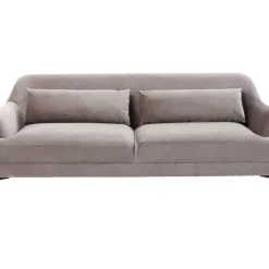 KARE Design Sofa Proud 3-Sitzer Grau- Sofas & Couches