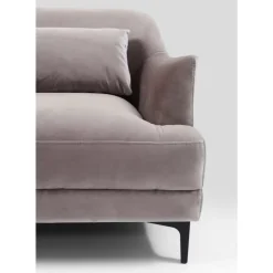 KARE Design Sofa Proud 3-Sitzer Grau- Sofas & Couches