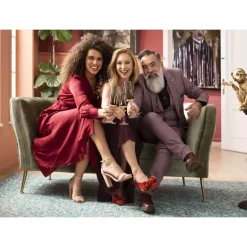 KARE Design Sofa Rimini 2-Sitzer Grun- Sofas & Couches