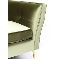 KARE Design Sofa Rimini 2-Sitzer Grun- Sofas & Couches