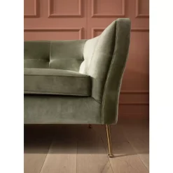 KARE Design Sofa Rimini 2-Sitzer Grun- Sofas & Couches