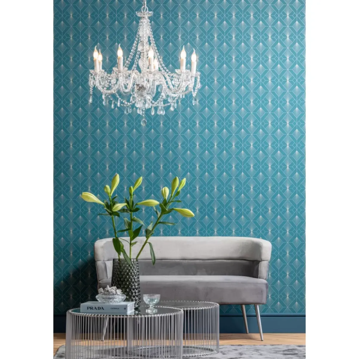 KARE Design Sofa Sandwich 2-Sitzer Grau- Sofas & Couches