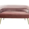 KARE Design Sofa Sandwich 2-Sitzer Rosa- Sofas & Couches