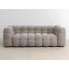 KARE Design Sofa 3-Sitzer Salamanca Grau 240Cm- Sofas & Couches
