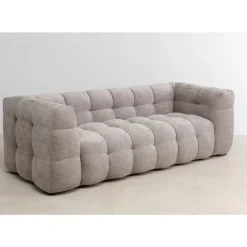 KARE Design Sofa 3-Sitzer Salamanca Grau 240Cm- Sofas & Couches