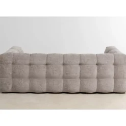 KARE Design Sofa 3-Sitzer Salamanca Grau 240Cm- Sofas & Couches