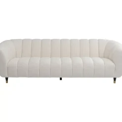KARE Design Sofa Spectra 3-Sitzer Weis 245Cm- Sofas & Couches