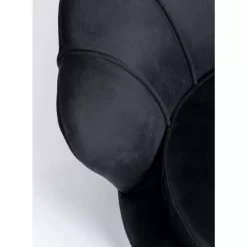 KARE Design Sofa Water Lily 2-Sitzer Schwarz 132Cm- Sofas & Couches