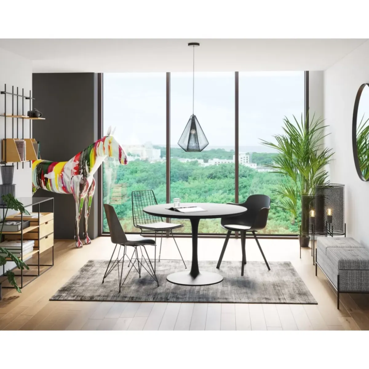 KARE Design Spiegel Bella Round O100Cm- Spiegel