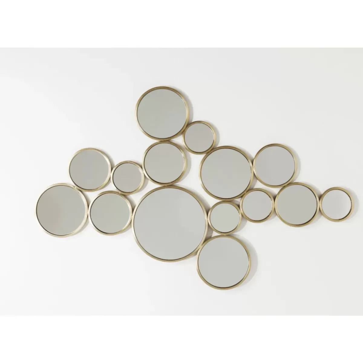 KARE Design Spiegel Bubbles Messing 183X93Cm- Spiegel