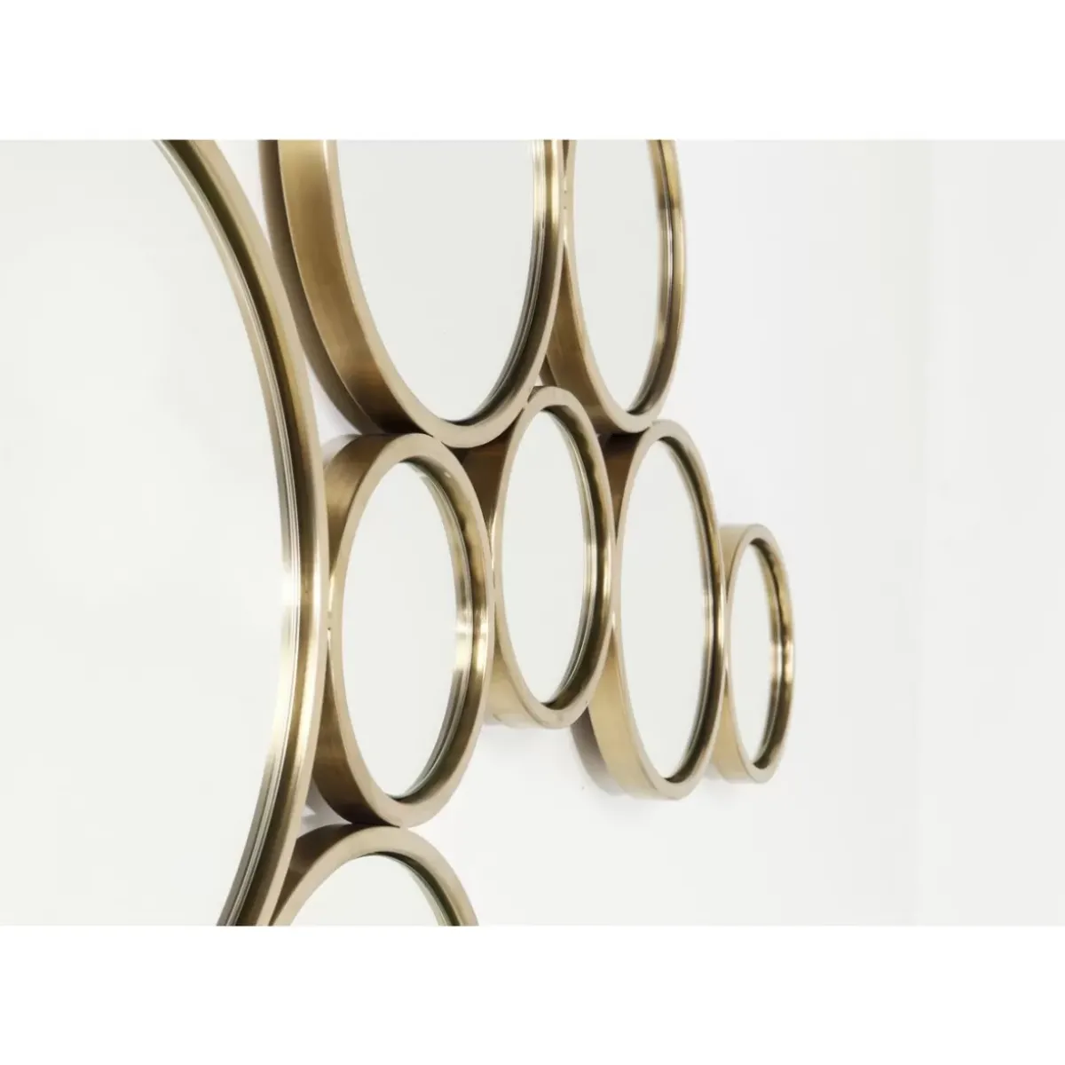 KARE Design Spiegel Bubbles Messing 183X93Cm- Spiegel