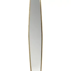 KARE Design Spiegel Clip Brass 32X177Cm- Spiegel