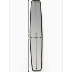 KARE Design Spiegel Clip Brass 32X177Cm- Spiegel