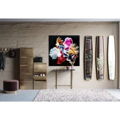 KARE Design Spiegel Clip Brass 32X177Cm- Spiegel