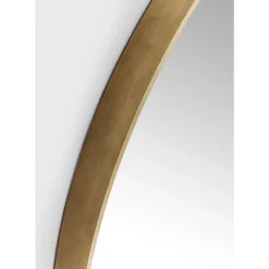 KARE Design Spiegel Curve Mo Brass O100- Spiegel