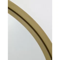 KARE Design Spiegel Curve Mo Brass O60Cm- Spiegel
