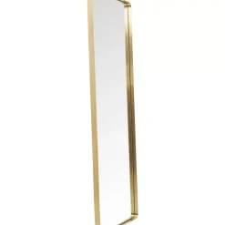 KARE Design Spiegel Curve Rectangular Brass 70X200Cm- Spiegel