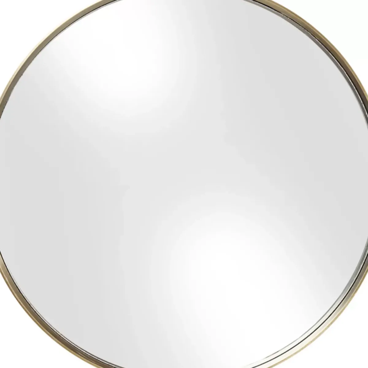 KARE Design Spiegel Curve Round Brass O60Cm- Spiegel