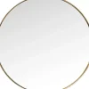 KARE Design Spiegel Curve Round Brass O100Cm- Spiegel