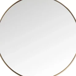 KARE Design Spiegel Curve Round Copper O100Cm- Spiegel