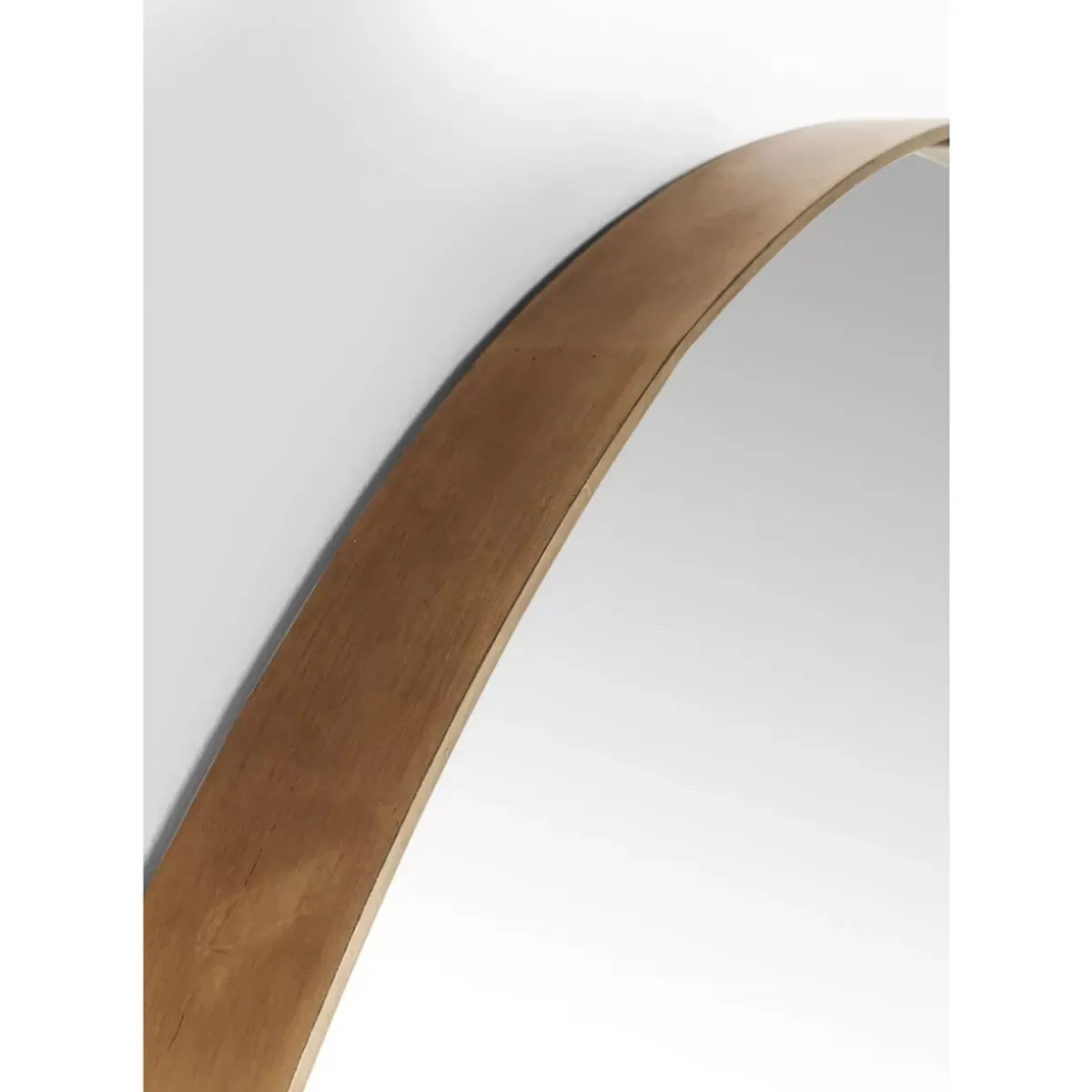 KARE Design Spiegel Curve Round Copper O100Cm- Spiegel