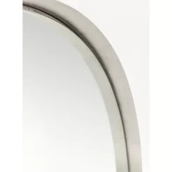 KARE Design Spiegel Curve Round Stainless Steel O100Cm- Spiegel
