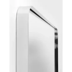 KARE Design Spiegel Curvy Chrom Look 80X120Cm- Spiegel