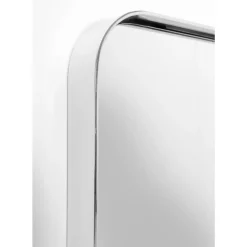 KARE Design Spiegel Curvy Chrom Look 80X120Cm- Spiegel