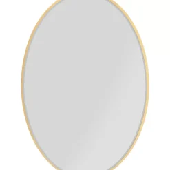 KARE Design Spiegel Jetset Oval Gold 94X64Cm- Spiegel