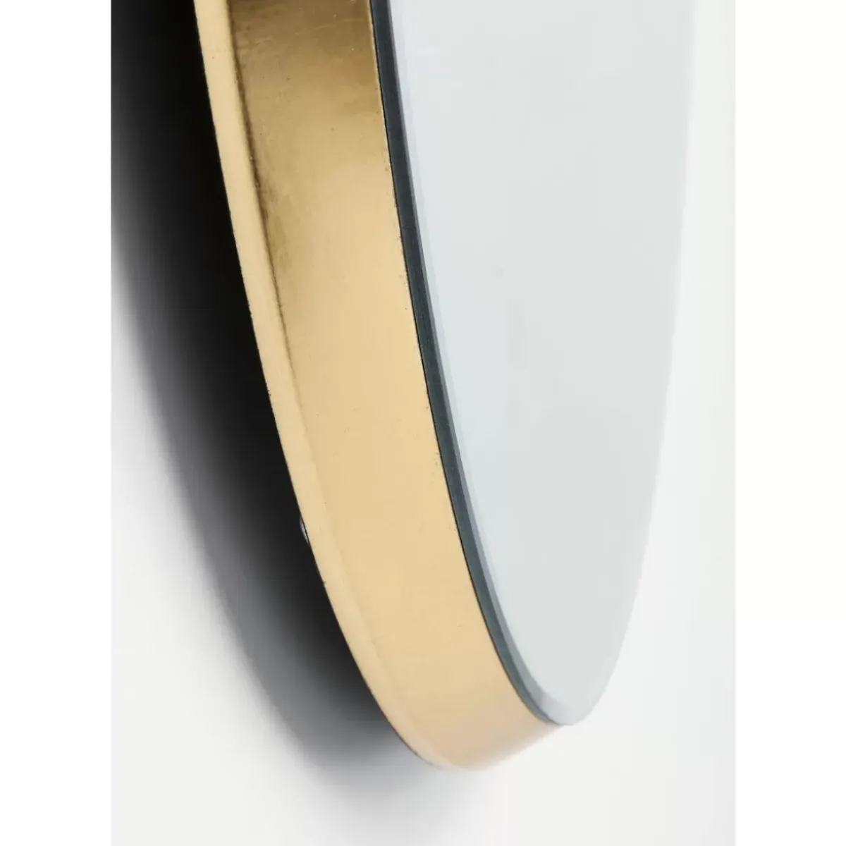 KARE Design Spiegel Jetset Oval Gold 94X64Cm- Spiegel